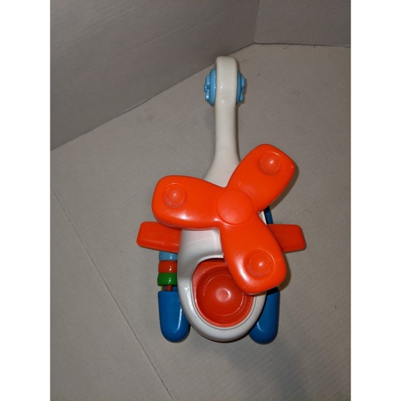 Vintage 1987 Playskool Weebles Helicopter Sea Plane 2 Seater 1 Weeble Baby Toy - Picture 3 of 8